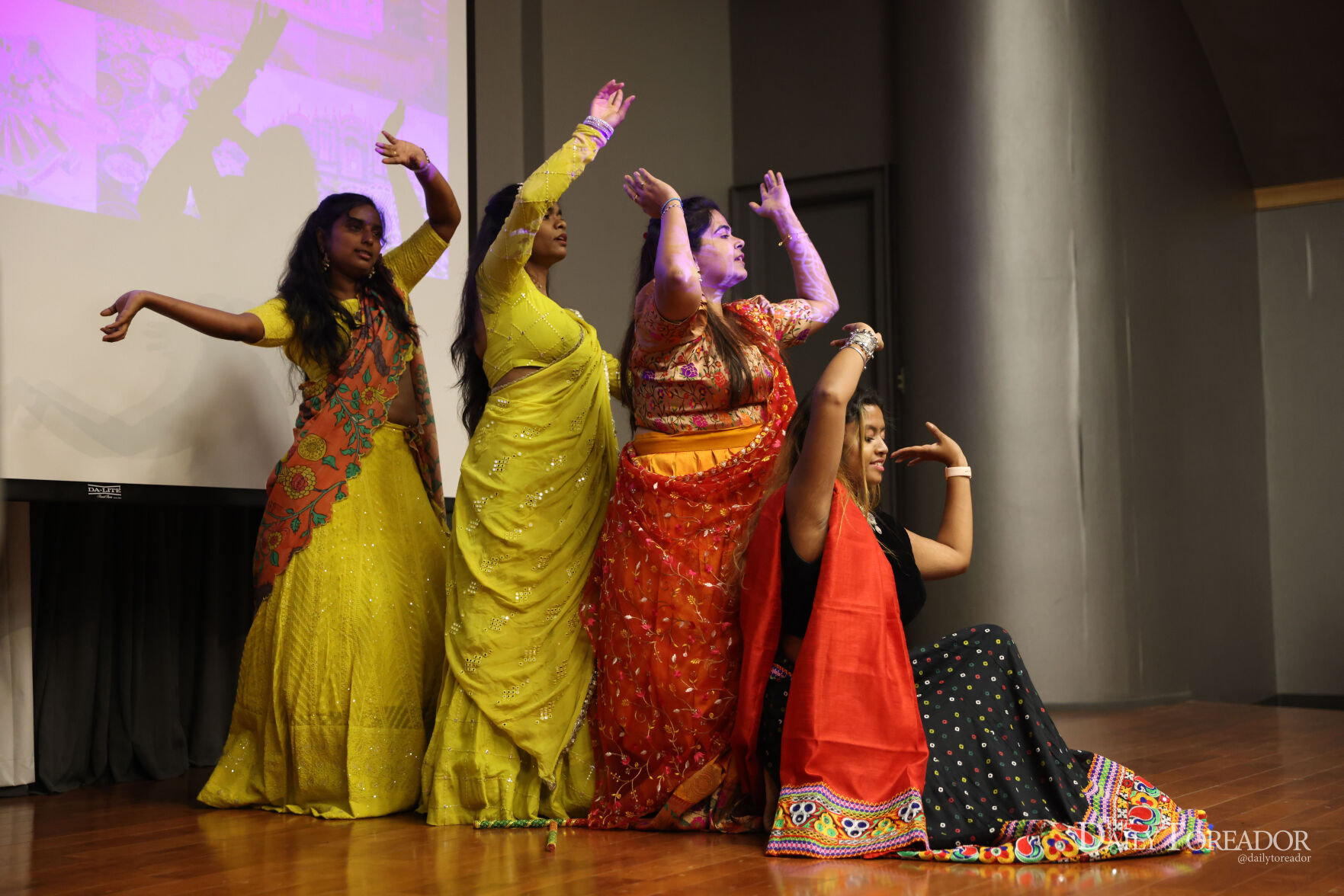 Representing different parts of India in one dance